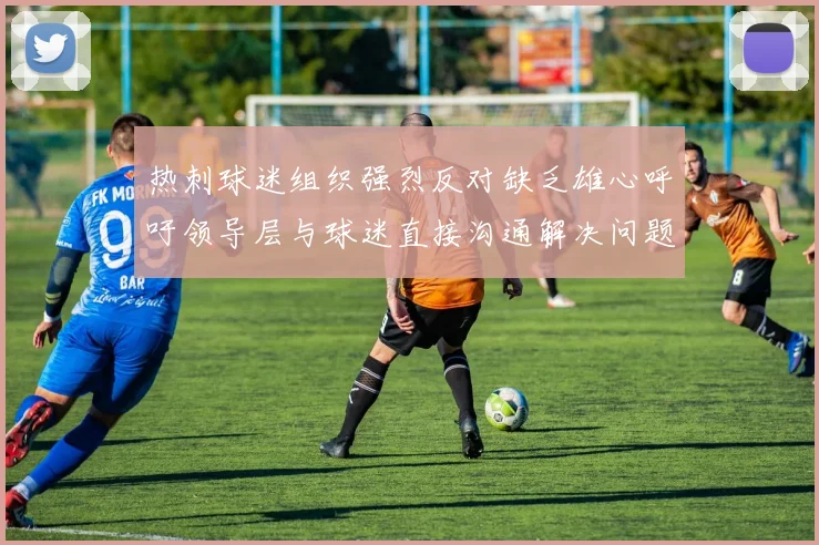热刺球迷组织强烈反对缺乏雄心呼吁领导层与球迷直接沟通解决问题